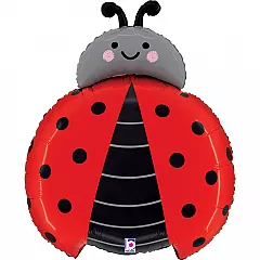 Шар Фигура Божья коровка Красный