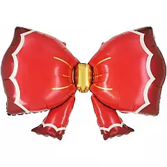 Шар Фигура Бант Красный