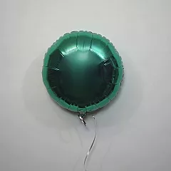 Шар круг 18 металлик Изумруд