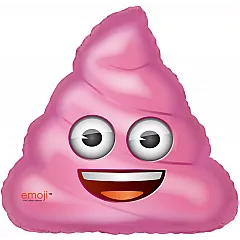 Шар Фигура Мороженое Emoji Розовый